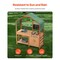 Kids Mud Kitchen Wooden Outdoor Play Kitchen Set with Accessories Pretend Play